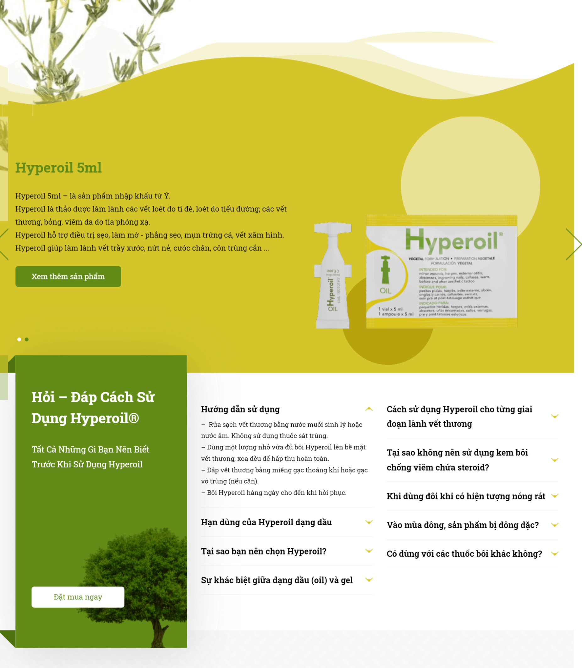 mô tả hyperoil