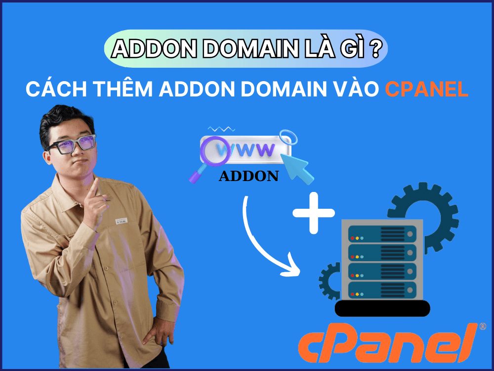 cách thêm addon domain vào cpanel