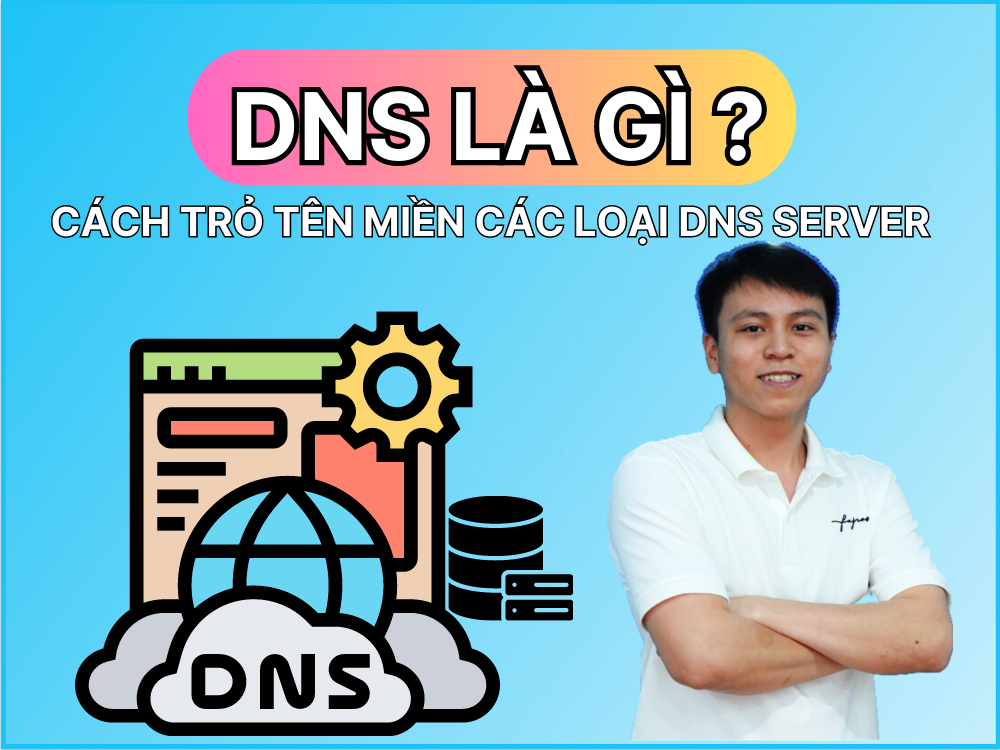 cách trỏ tên miền các loại dns server