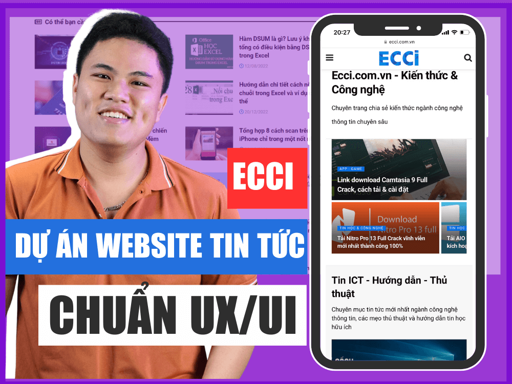 ecci dự án website tin tức