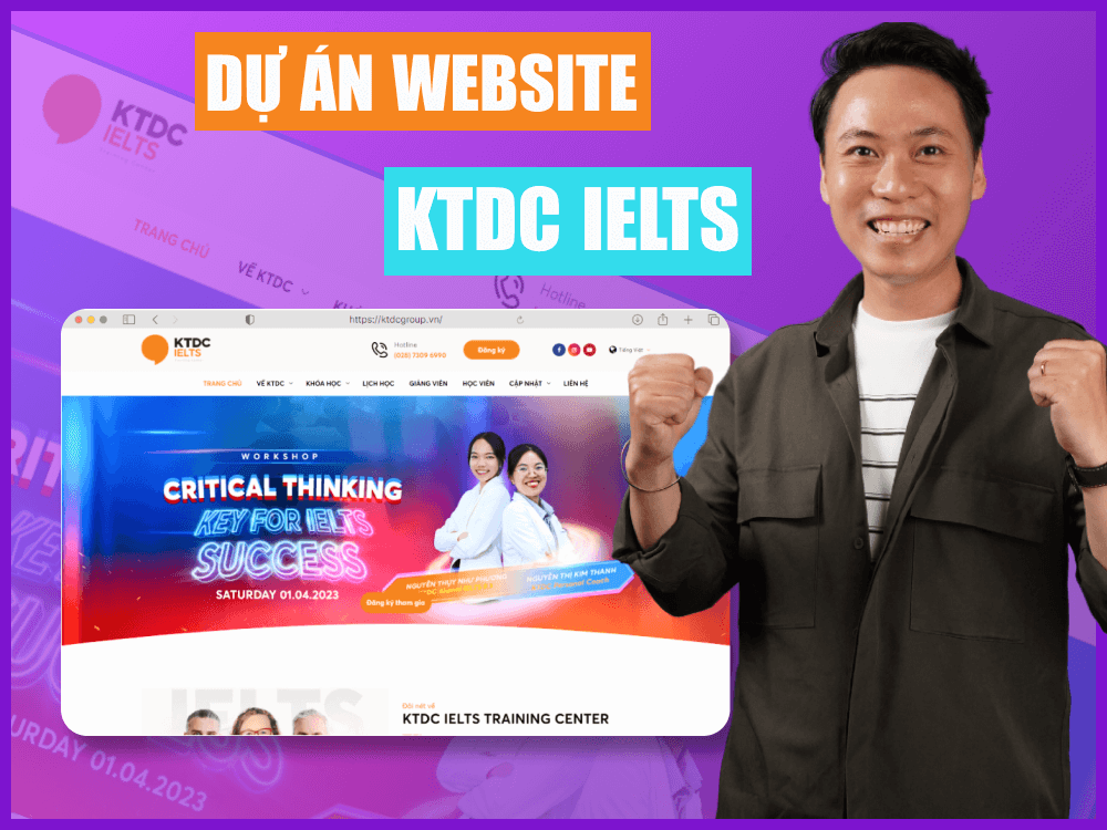 KTDC IELTS - Website giáo dục