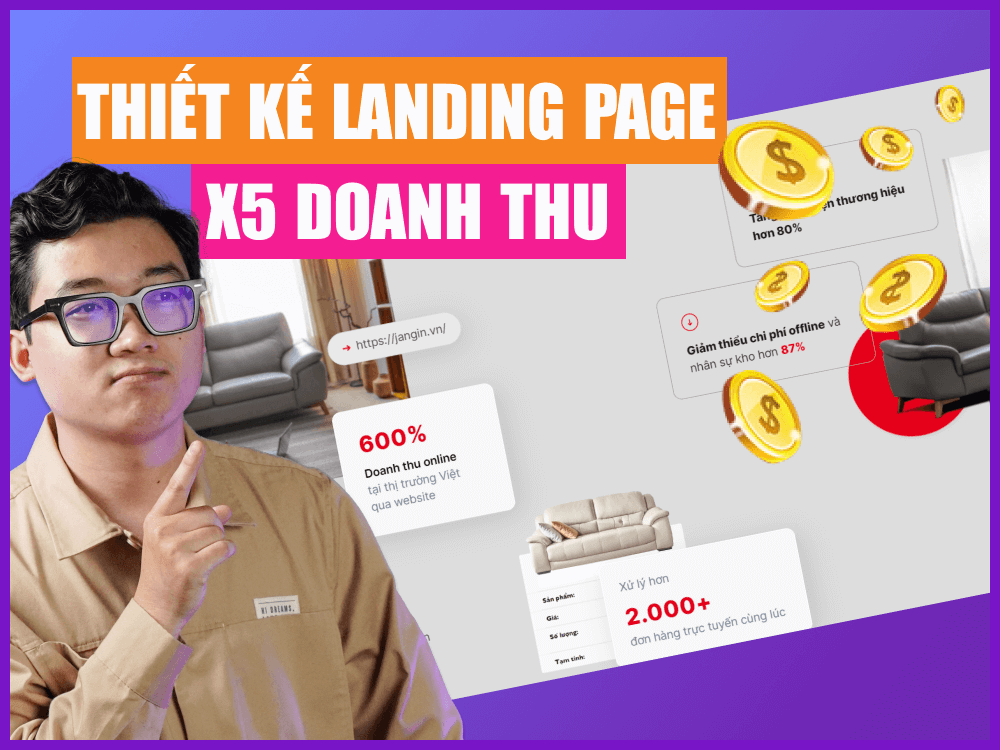 thiết kế landing page