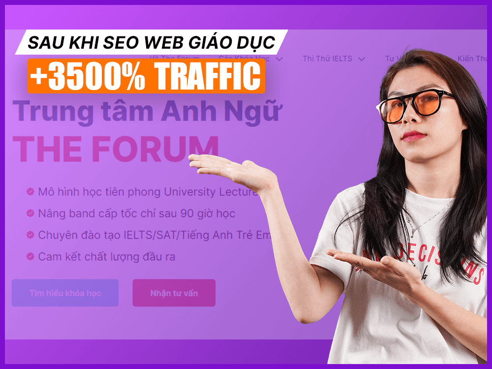 hướng dẫn SEO web giáo dục