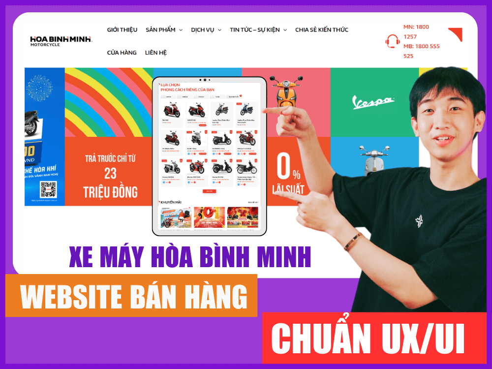 XE MÁY HÒA BÌNH MINH