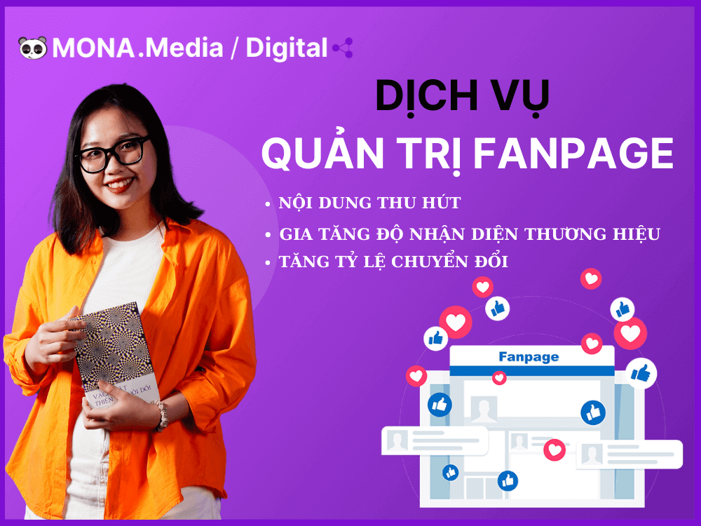 dịch vụ quảng trị fanpage facebook theo tháng